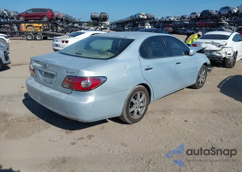 2004 Lexus Es 330 из США, поврежденный, VIN JTHBA30G345039693